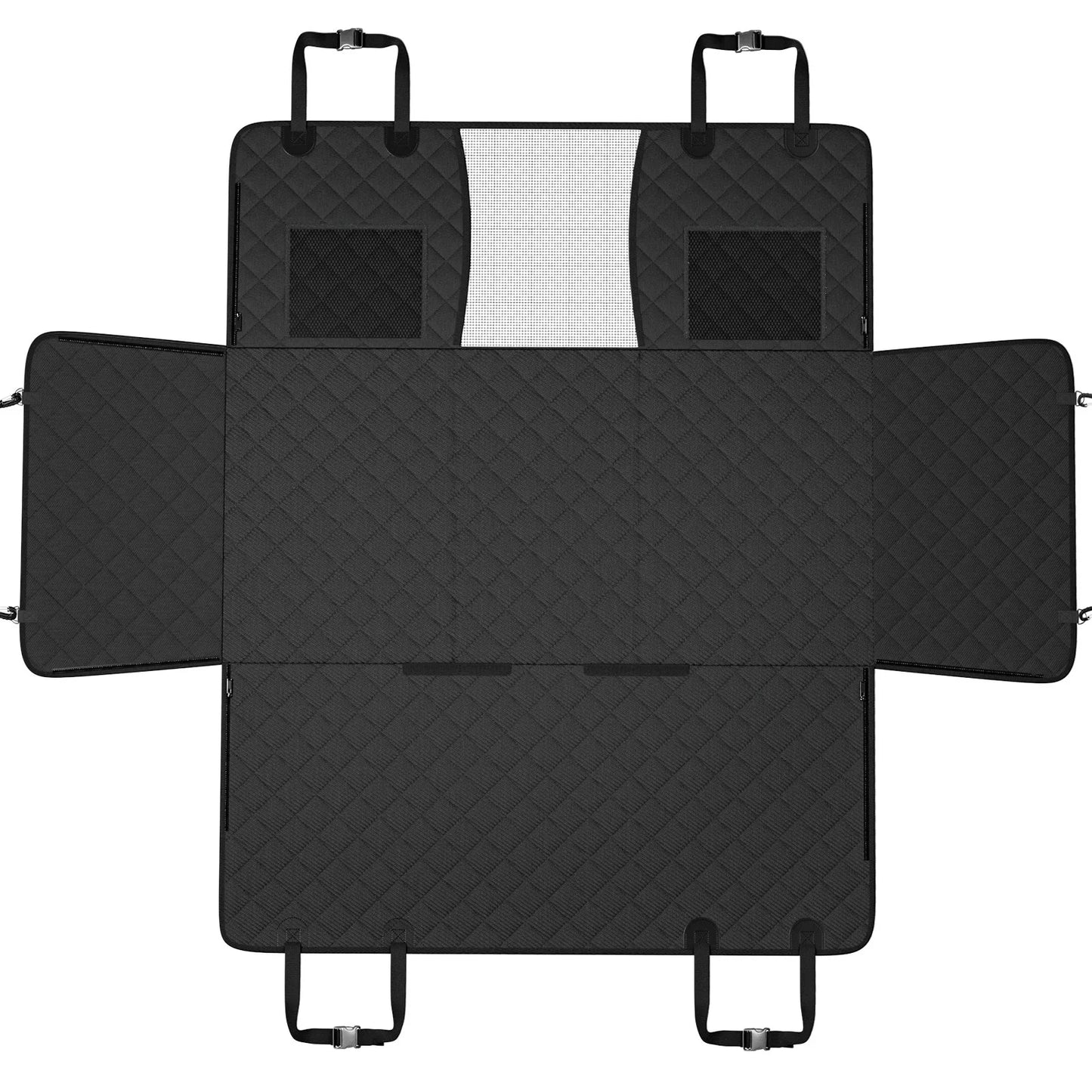 VEVOR 52 x 24.8 Inch Waterproof Dog Car Seat Cover for Back Seat, 600D Fabric for Vehicles
