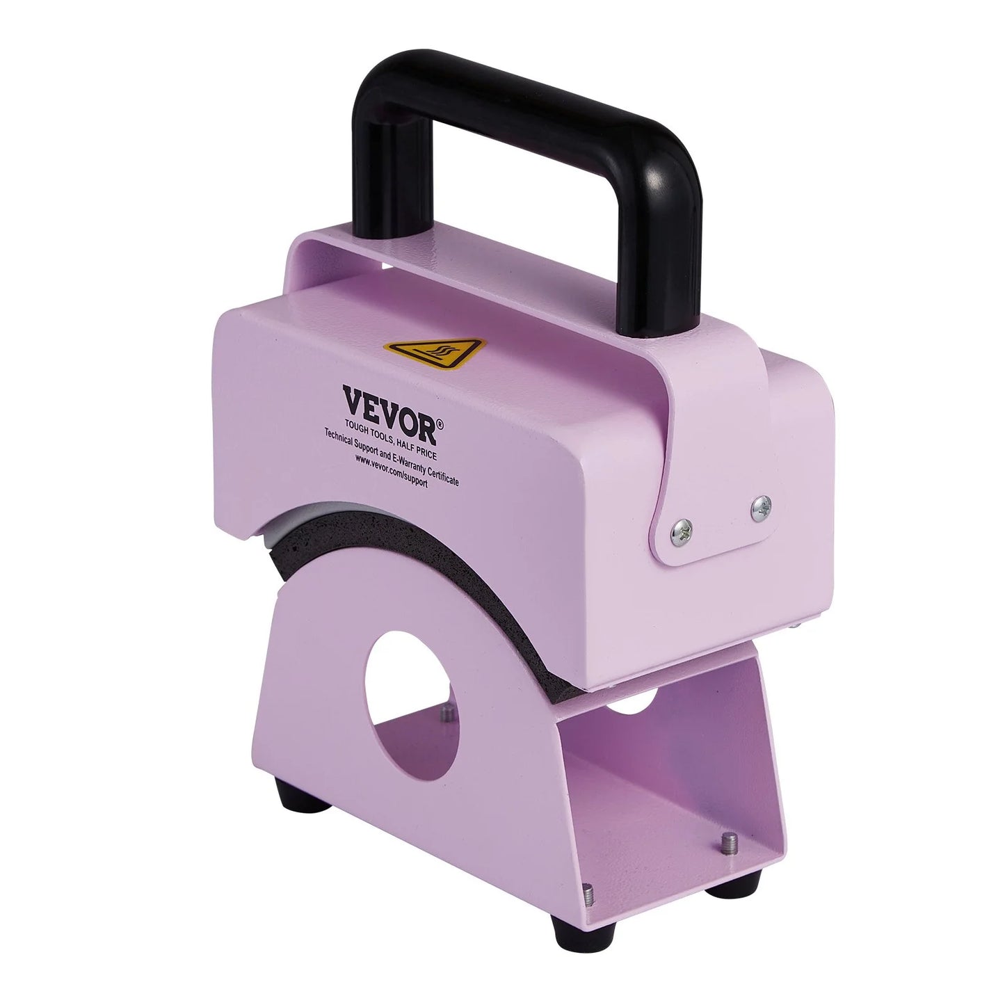 VEVOR Mini Hat Heat Press Machine for Caps, 5.9 x 3.15 Inch Plate, Purple