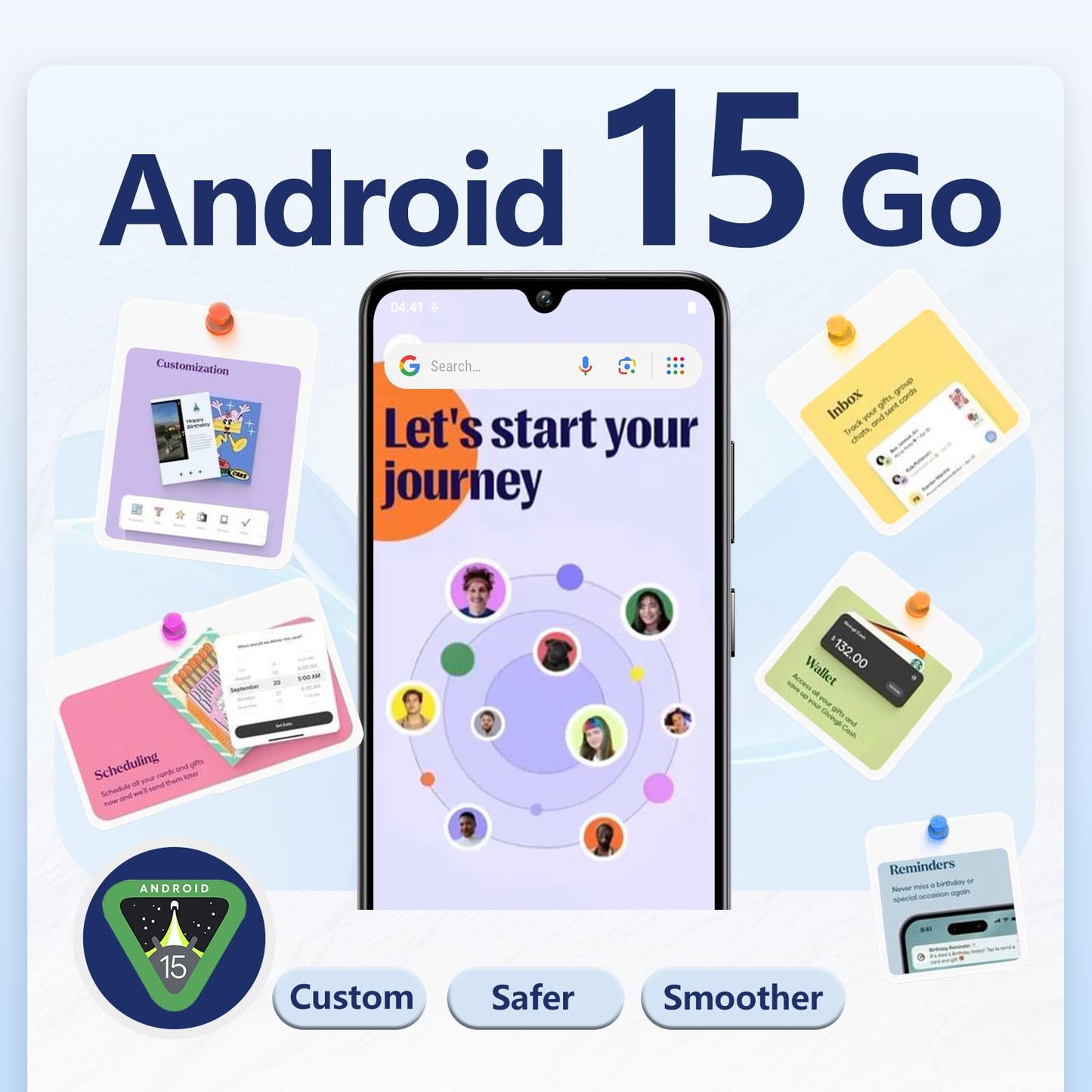 IIIF150 Action A5 Pro Mobile Phone Android 15, 8(3+5) GB +256GB/1TB Smartphone Cheap, 6.88 Inch HD+ & 1 Inch Rear Screen, 5100mAh Telephone Gaming, 16MP+5MP, 4G Doble SIM/GPS/Fingerprint/OTG/3.5mm