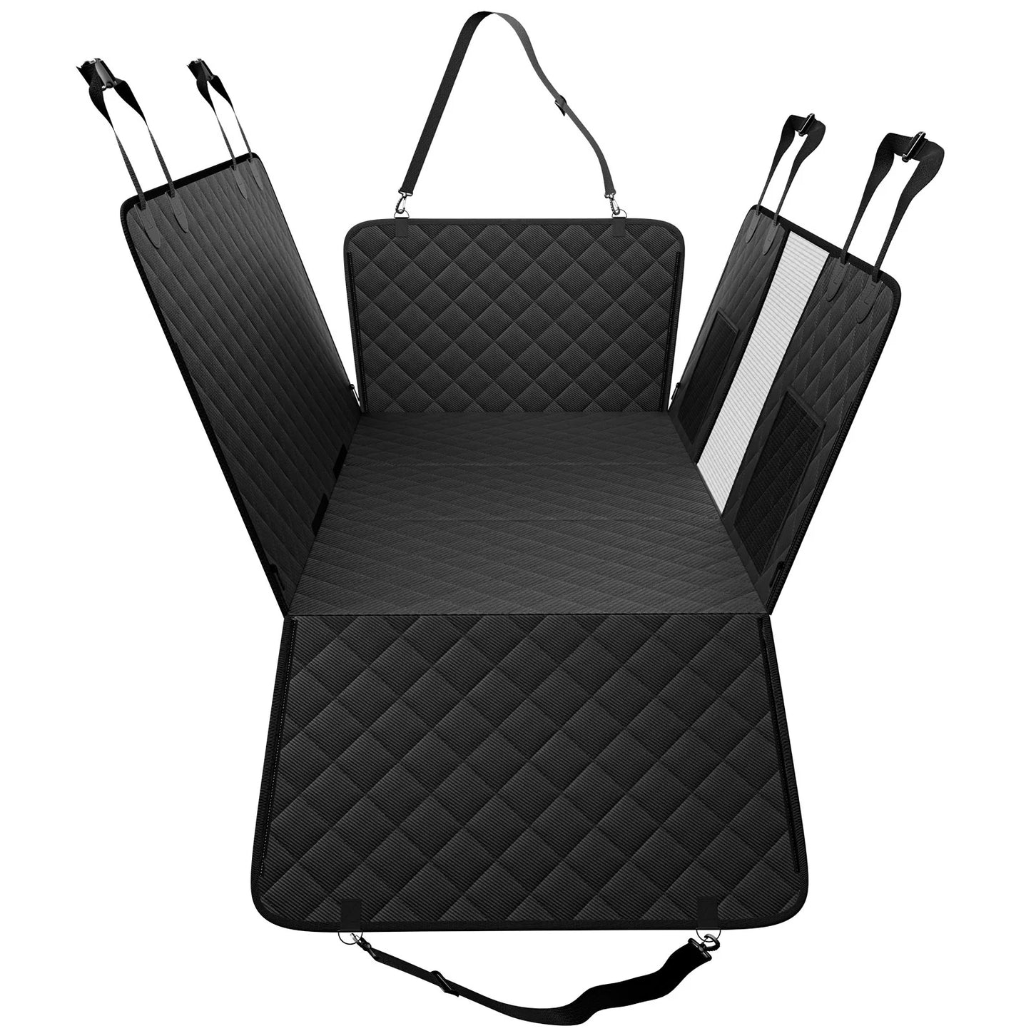 VEVOR 52 x 24.8 Inch Waterproof Dog Car Seat Cover for Back Seat, 600D Fabric for Vehicles