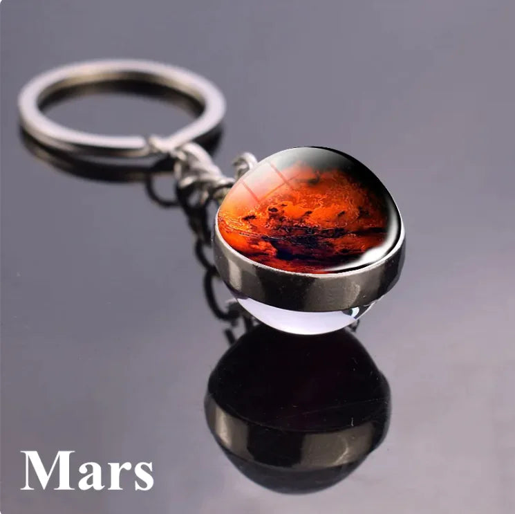 Solar System Planet Key Ring