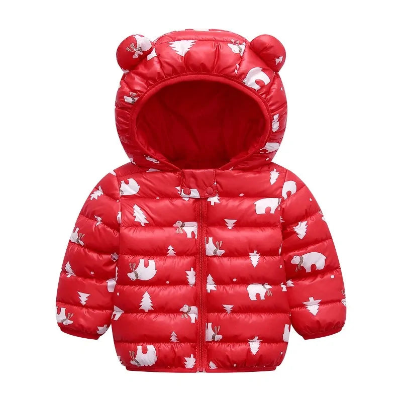 Vestes d'hiver chaudes pour enfants