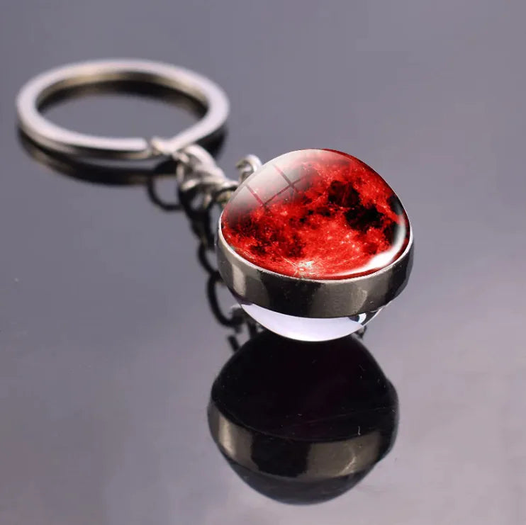 Solar System Planet Key Ring