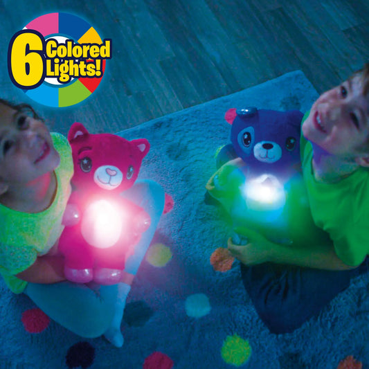 Animal en peluche avec projecteur lumineux