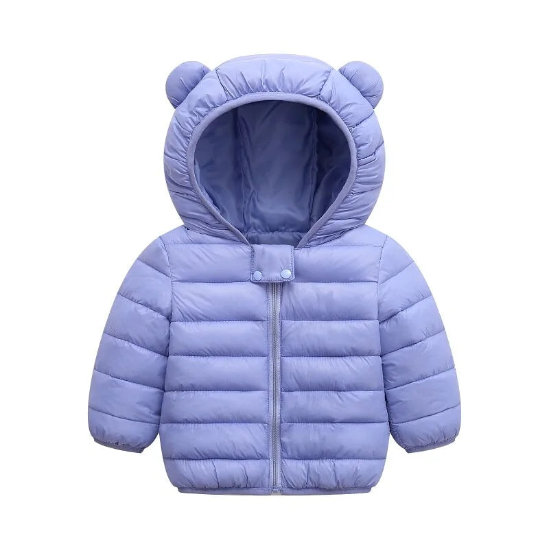 Vestes d'hiver chaudes pour enfants