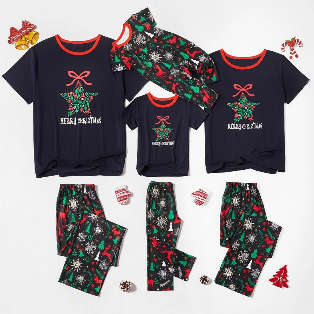 Ensemble pyjama de Noël pour toute la famille